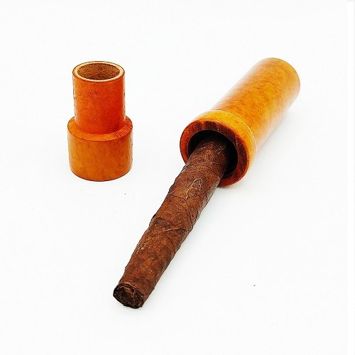 Spegnisigaro toscano in radica chiara