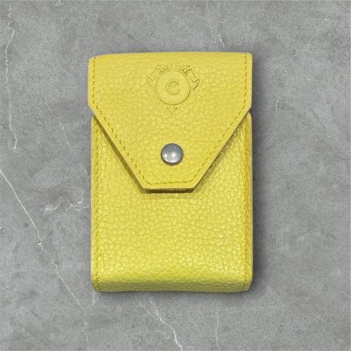 Portapacchetto sigarette Cartujano giallo