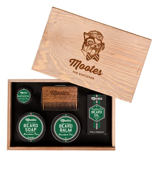 Kit per la cura della barba "Mountain pass"