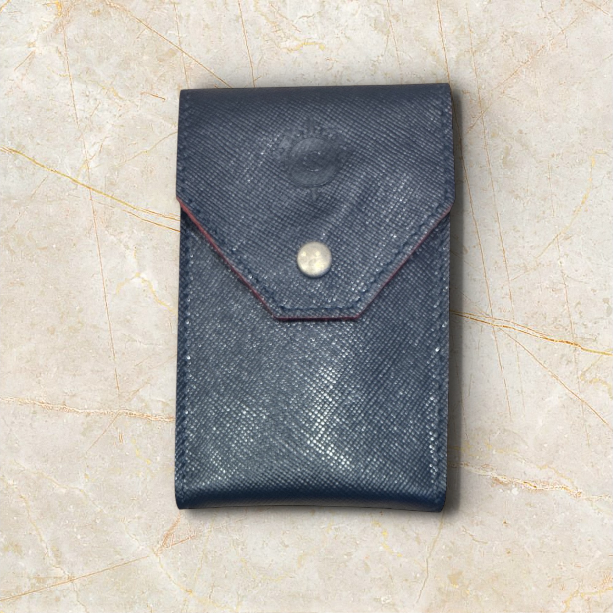 Portapacchetto sigarette Cartujano slim blu