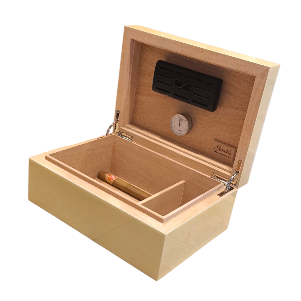 Humidor "Fumatore argento" - immagine 4