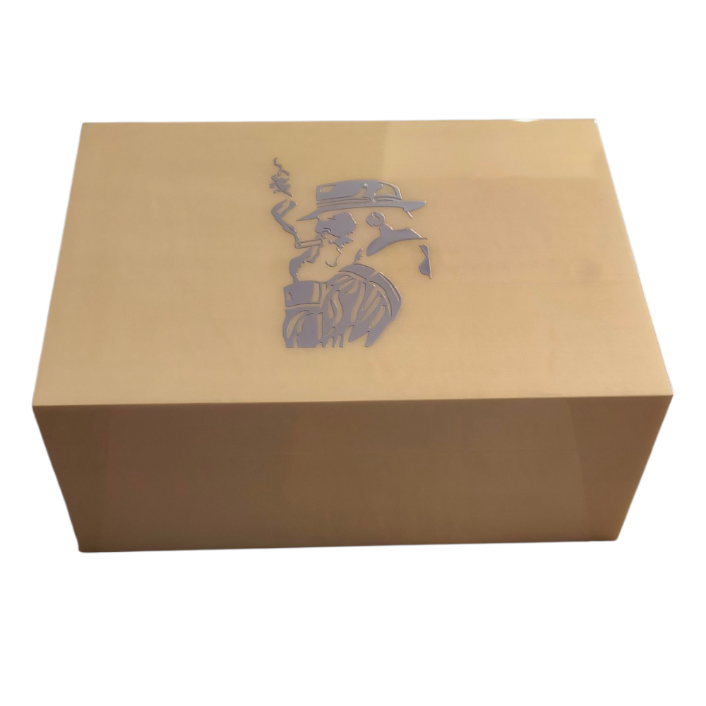 Humidor "Fumatore argento"