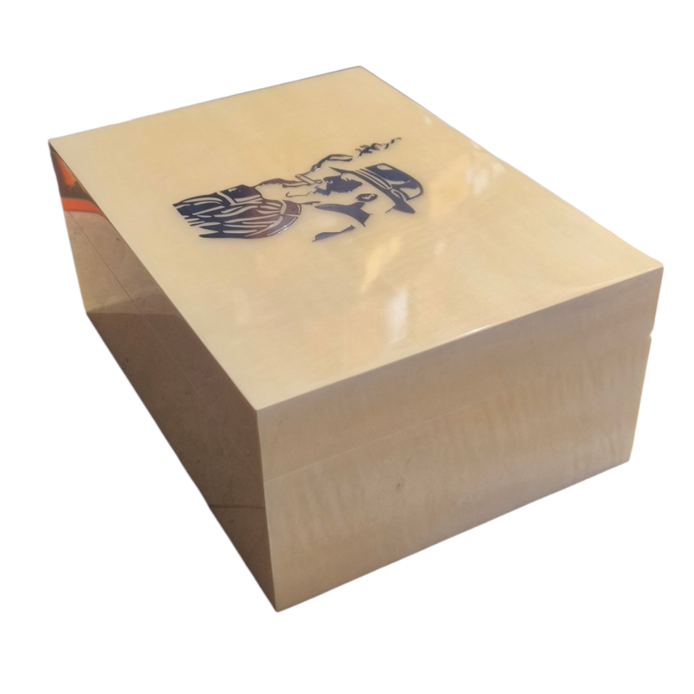 Humidor "Fumatore argento" - immagine 2