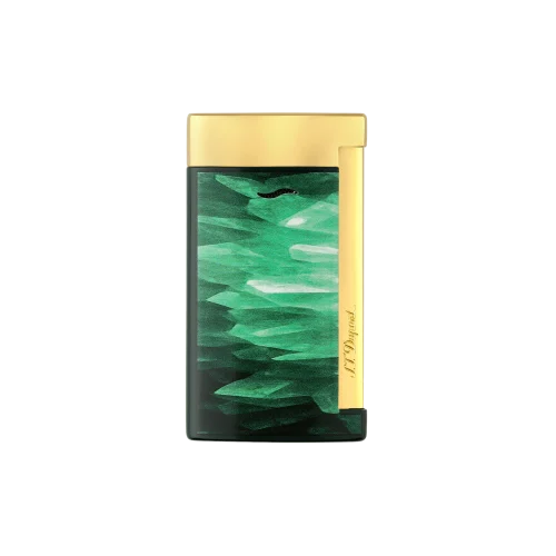 Accendino Dupont Slim 7 geode green