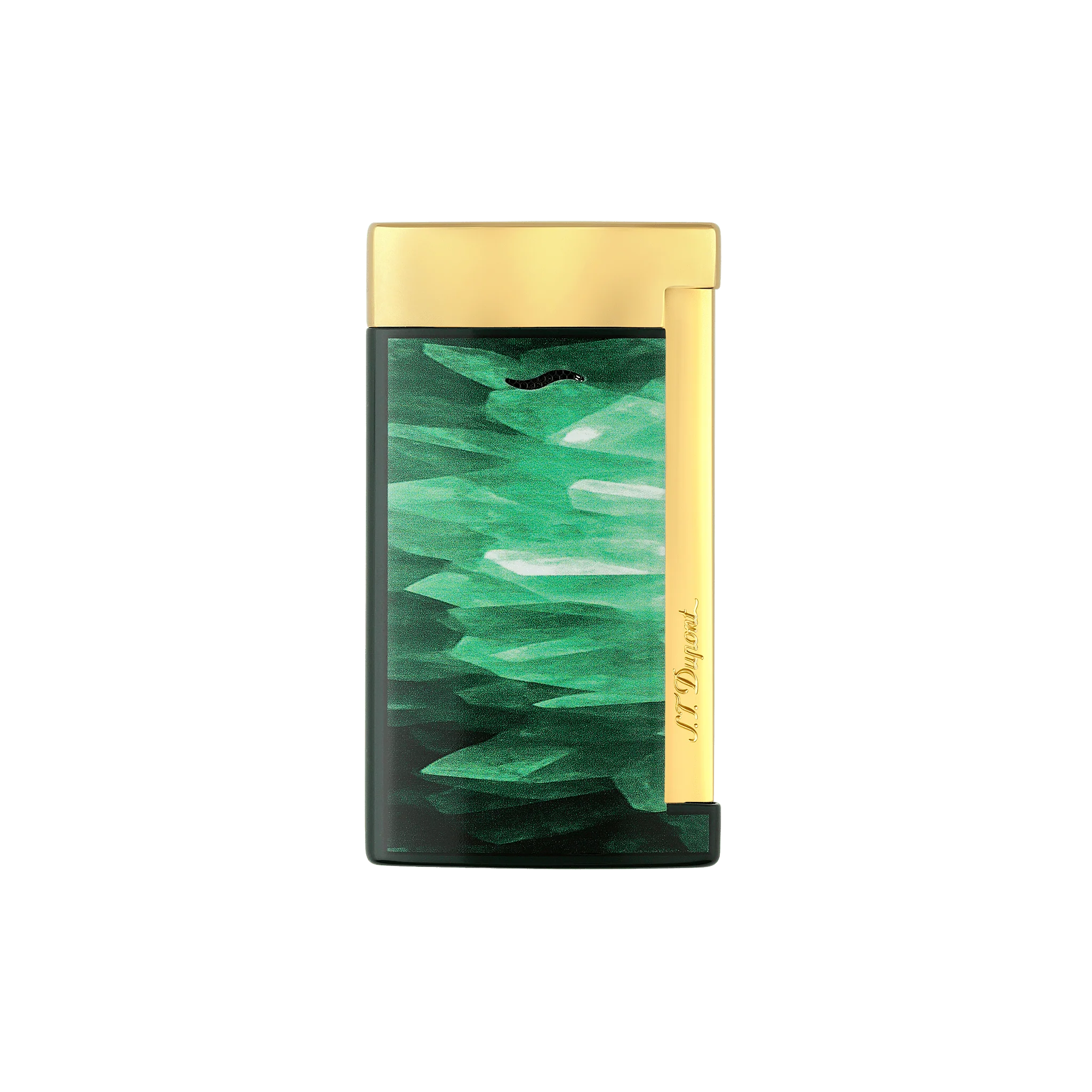 Accendino Dupont Slim 7 geode green