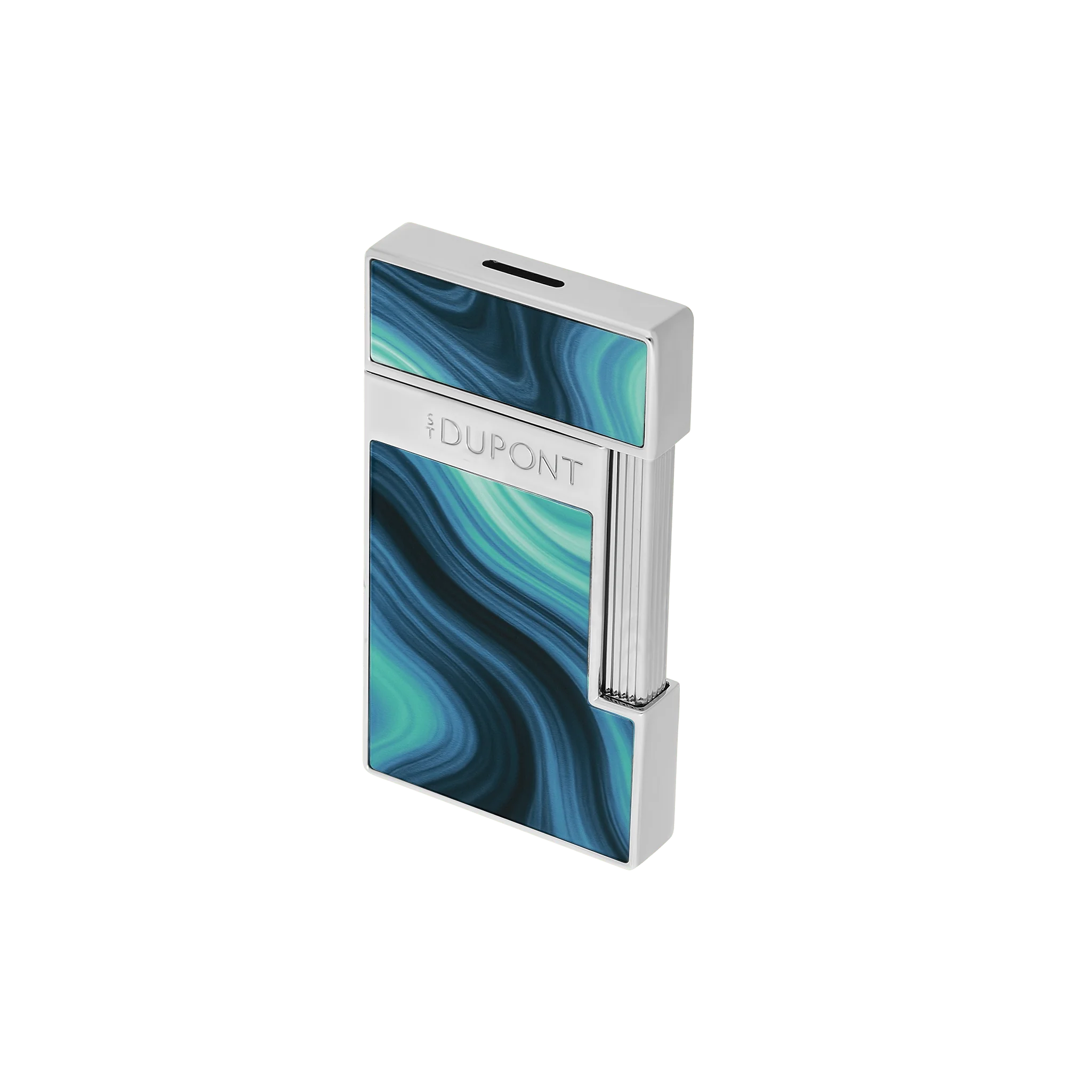 Accendino Dupont Slimmy geode blu - immagine 2