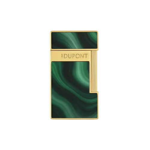 Accendino Dupont Slimmy geode green
