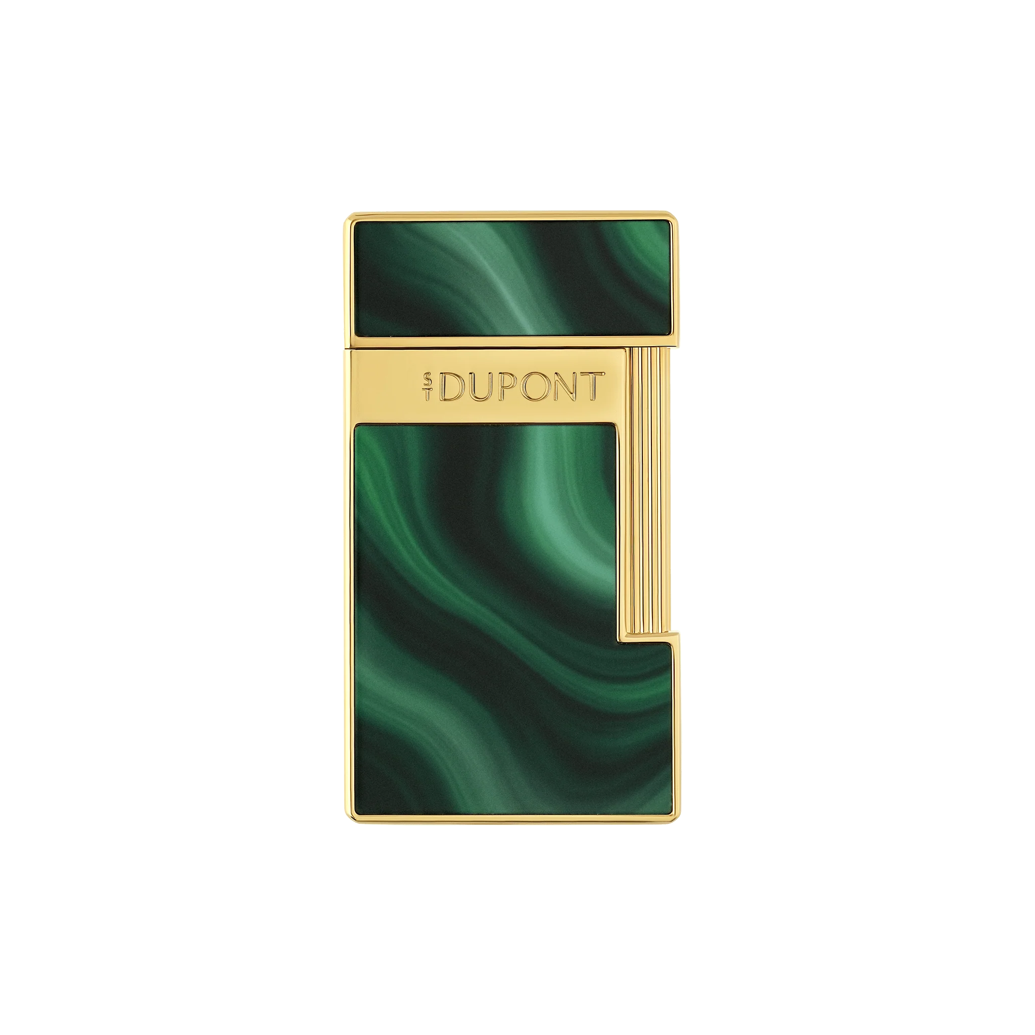 Accendino Dupont Slimmy geode green