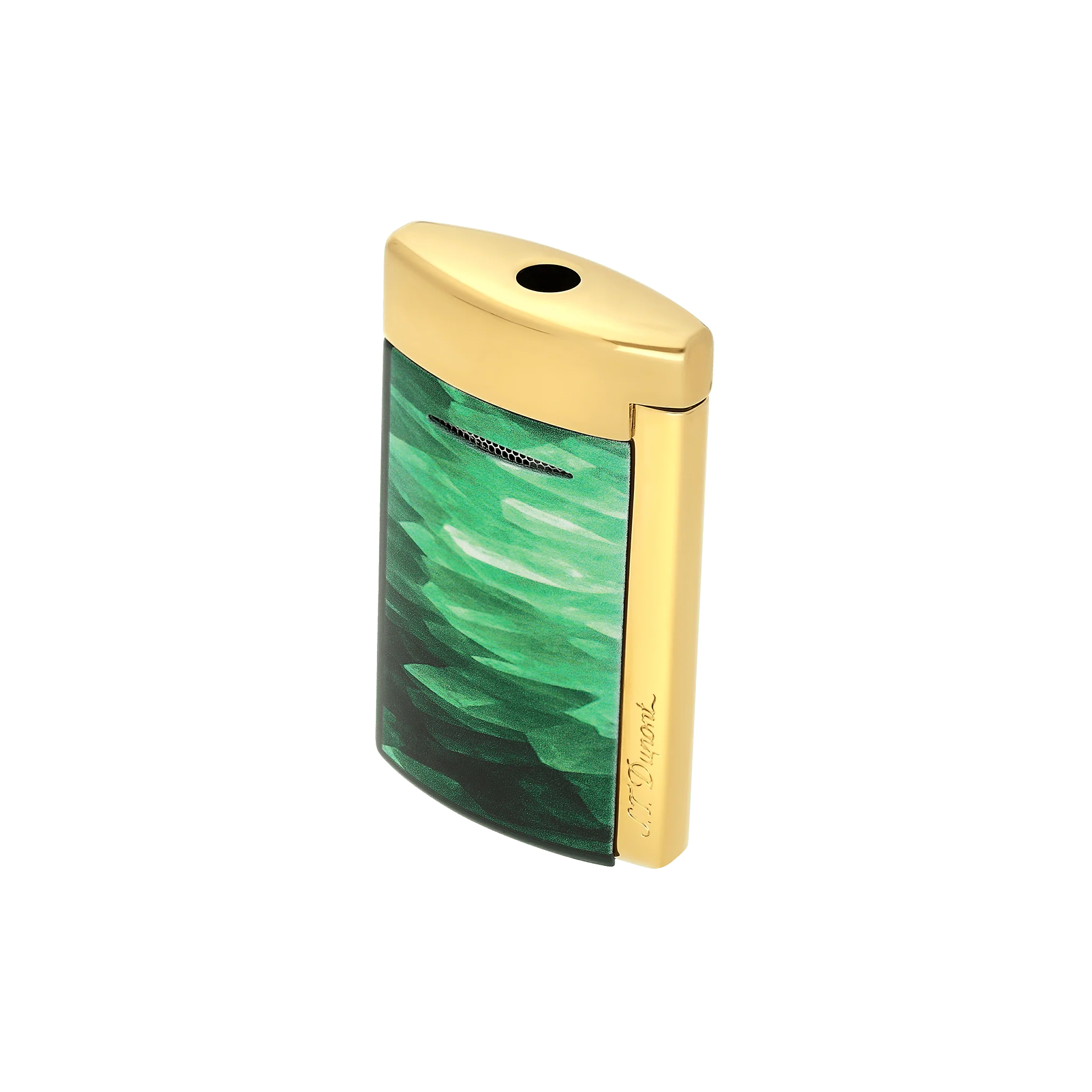 Accendino Dupont MiniJet geode green - immagine 2