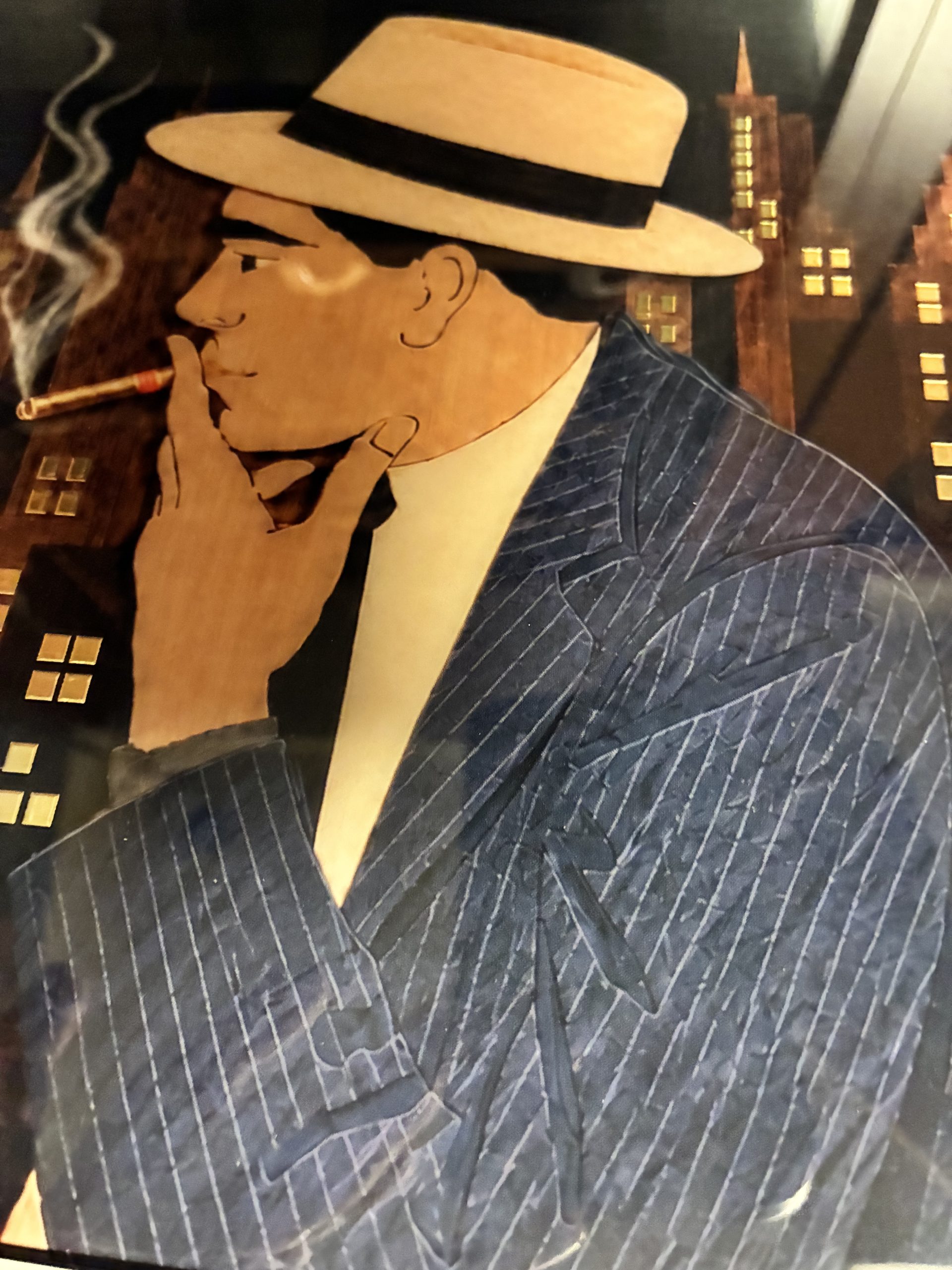 Humidor fumatore con cappello - immagine 7